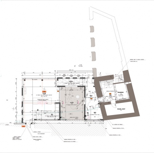 Extension d'une habitation (42) : plan