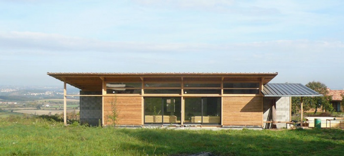 Maison bois bioclimatique / Basse nergie