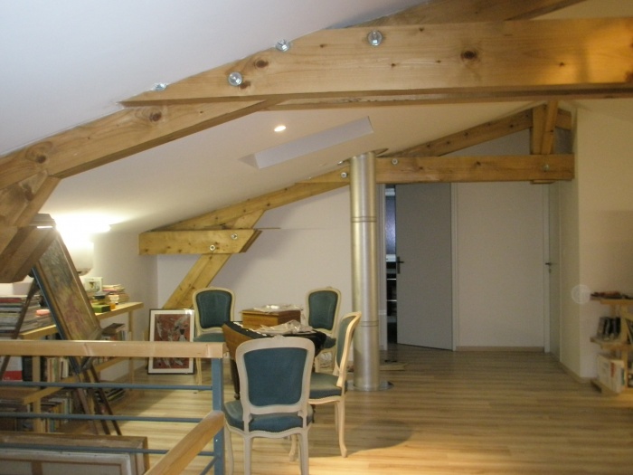 Surélévation d'une maison traditionnelle en copropriété