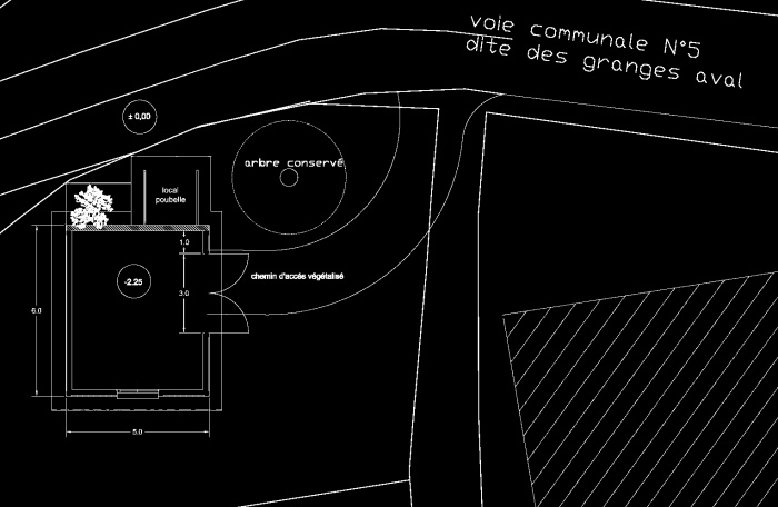 REMISE EN BOIS : REMISE PLAN