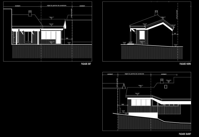 L'ATELIER DES GRANGES : 110311 PC5 2 FACADES PROJET