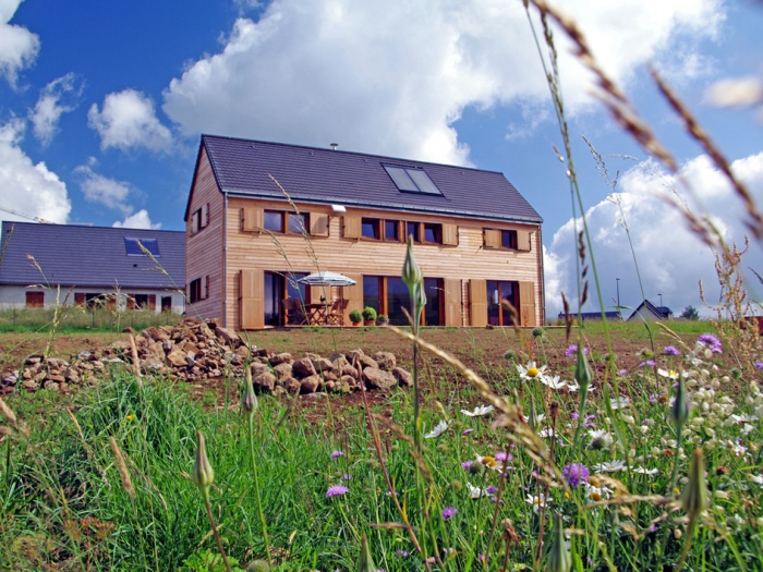 La maison sur le plateau, un abri en montagne : Vue gnrale