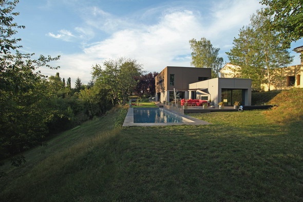 Maison contemporaine HQE : texL07