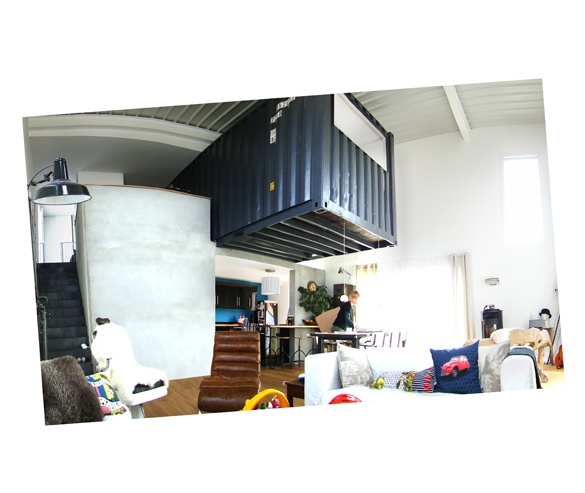 LE CONTAINER : vue intrieure