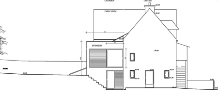 Rnovation et Extension d'une maison dans le Finistre : 04_Rnovation et Extension Maison Finistre