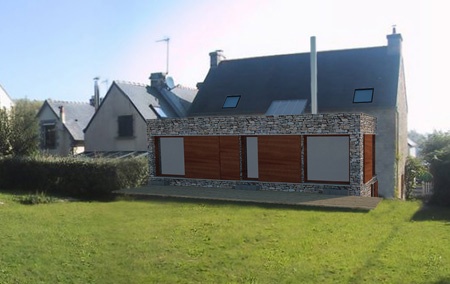 Rnovation et Extension d'une maison dans le Finistre