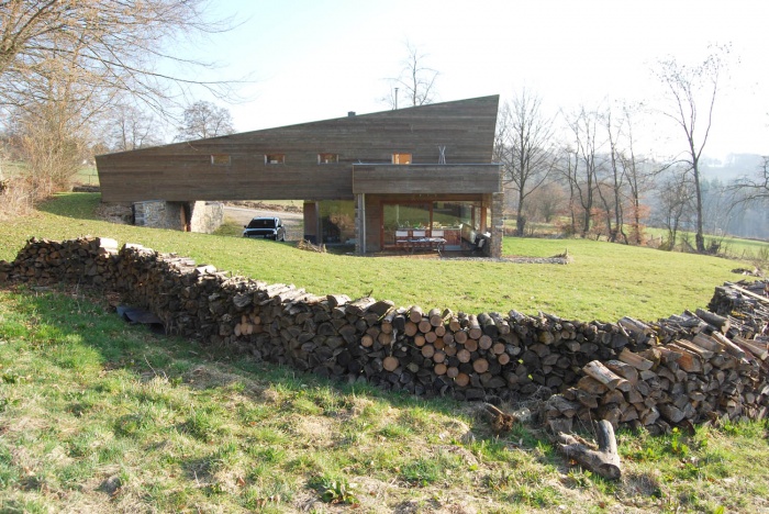 Maison basse nergie en Belgique : hugo vue 2