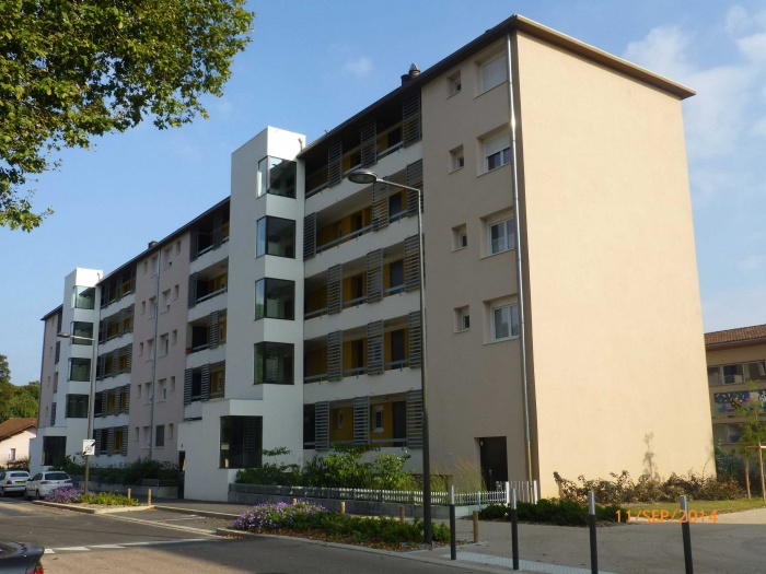 Rnovation d'un btiment de logements collectifs : photo blriot sept 14